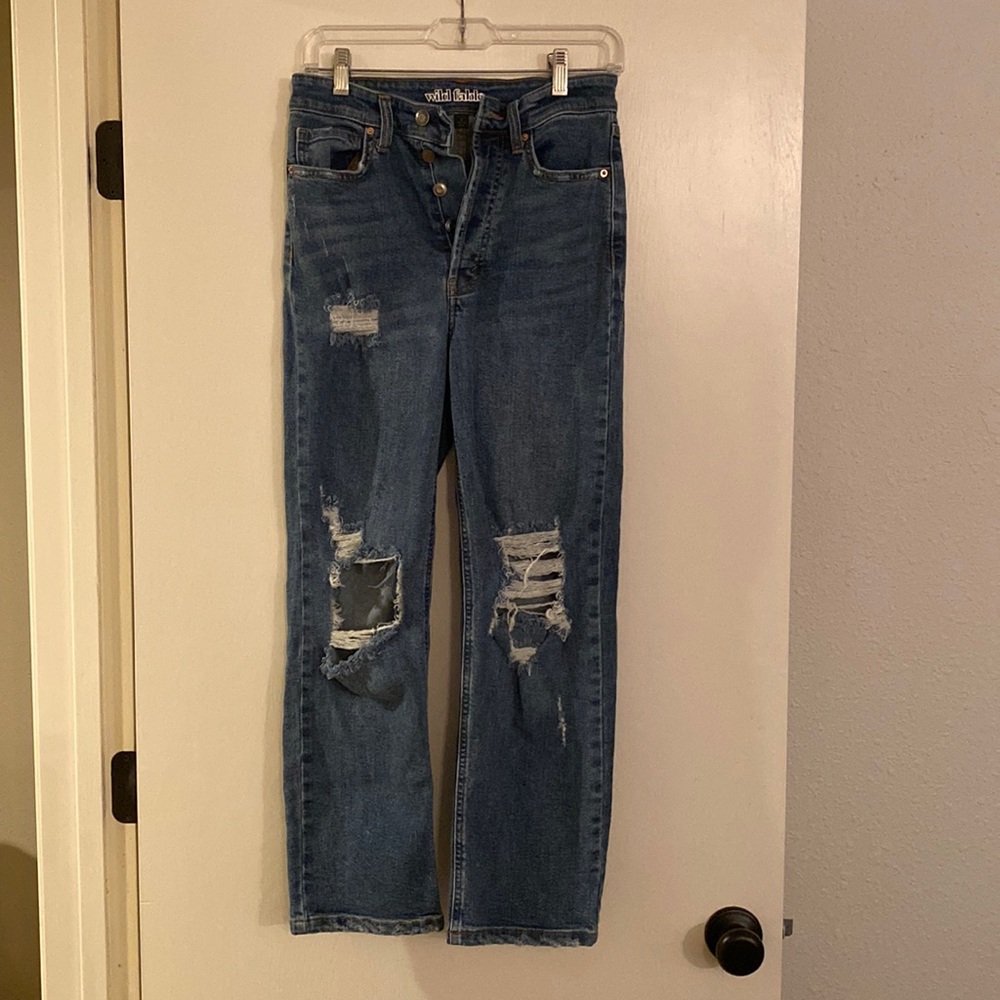 Wild Fable Jeans- High Rise Straight Leg